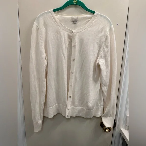 Target Sweaters White Cardigan Poshmark